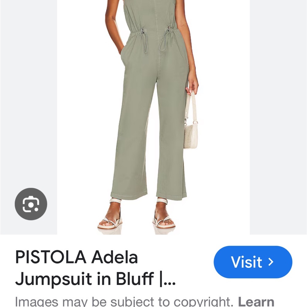 Pistola Sage Green Jumpsuit